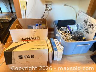 MaxSold Auction: Mixed Computer Accessories: Router, Mice, Cables, Software, SD Cards - North Saanich (British Columbia, Canada) PARTNER MANAGED Estate Sale Online Auction - Woodcreek Drive