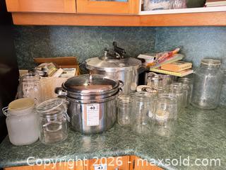 MaxSold Auction: Presto pressure canner & Bernardin jars, lids & accessories - North Saanich (British Columbia, Canada) PARTNER MANAGED Estate Sale Online Auction - Woodcreek Drive
