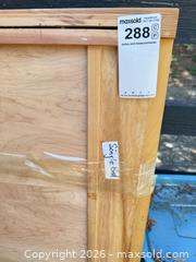 MaxSold Auction: Single/Twin Solid Wood Bed Frame Parts - Headboard, Footboard, Slats, Side Rails - North Saanich (British Columbia, Canada) PARTNER MANAGED Estate Sale Online Auction - Woodcreek Drive