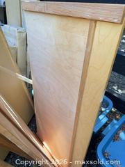 MaxSold Auction: Single/Twin Solid Wood Bed Frame Parts - Headboard, Footboard, Slats, Side Rails - North Saanich (British Columbia, Canada) PARTNER MANAGED Estate Sale Online Auction - Woodcreek Drive