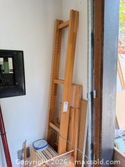 MaxSold Auction: Solid Pine Shelving Boards & Upright Rails, Natural Finish - North Saanich (British Columbia, Canada) PARTNER MANAGED Estate Sale Online Auction - Woodcreek Drive