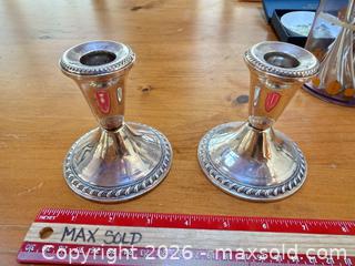 MaxSold Auction: Vintage Hallmarked Silver Flatware & Candlestick Lot - North Saanich (British Columbia, Canada) PARTNER MANAGED Estate Sale Online Auction - Woodcreek Drive