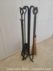 MaxSold Auction: Cast iron fireplace tool set - Mississauga (Ontario, Canada) SELLER MANAGED Estate Sale Online Auction - Matheson Boulevard East (STORAGE)