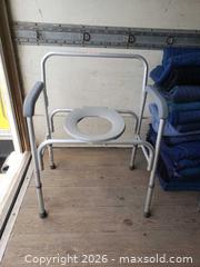 MaxSold Auction: Portable toilet chair - Mississauga (Ontario, Canada) SELLER MANAGED Estate Sale Online Auction - Matheson Boulevard East (STORAGE)
