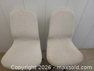 MaxSold Auction: Swivel chairs adjustable height set of 2 - Mississauga (Ontario, Canada) SELLER MANAGED Estate Sale Online Auction - Matheson Boulevard East (STORAGE)