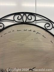 MaxSold Auction: Winter scene metal wall hanging  - Mississauga (Ontario, Canada) SELLER MANAGED Estate Sale Online Auction - Matheson Boulevard East (STORAGE)
