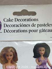 MaxSold Auction: VTG Wilton Cake Topper Dolls Lot of 4 NOS 4.25 Inch Princess Picks Figures NEW (shipping available) - Campbell (California, USA) SELLER MANAGED Downsizing Online Auction - Dell Avenue 