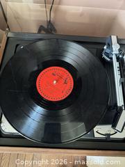 MaxSold Auction: Stereo with record player - North Middlesex (Ontario, Canada) SELLER MANAGED Estate Sale Online Auction - Anna