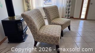MaxSold Auction: Two large reading chairs  - North Middlesex (Ontario, Canada) SELLER MANAGED Estate Sale Online Auction - Anna