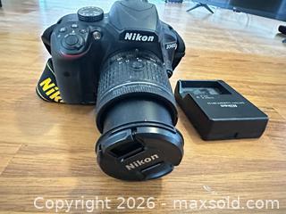 MaxSold Auction: Nikon D3400 DSLR with 18-55mm VR Kit Lens (DX) - Gananoque (Ontario, Canada) SELLER MANAGED Downsizing Online Auction - West King Street