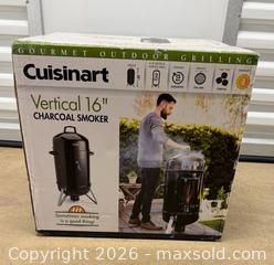 MaxSold Auction: Cuisinart charcoal smoker  - Lower Moreland Township (Pennsylvania, USA) SELLER MANAGED Downsizing Online Auction - Huntingdon Pike