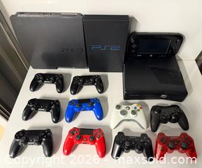 MaxSold Auction: PS2 PS3 Xbox360 consoles and more  - Lower Moreland Township (Pennsylvania, USA) SELLER MANAGED Downsizing Online Auction - Huntingdon Pike