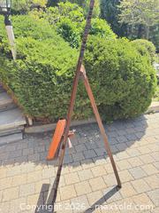 MaxSold Auction: Mahogany Artist’s Easel  - Toronto (Ontario, Canada) SELLER MANAGED Moving Online Auction - North Park Drive