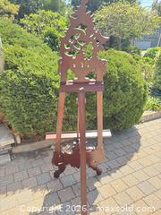 MaxSold Auction: Mahogany Artist’s Easel  - Toronto (Ontario, Canada) SELLER MANAGED Moving Online Auction - North Park Drive