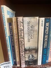 MaxSold Auction:  Assorted Books Covering Diverse Subjects - Addington Highlands (Ontario, Canada) PARTNER MANAGED Downsizing Online Auction - Highway 41
