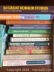 MaxSold Auction: Hardcover and Paperback Books with a Variety of Topics - Addington Highlands (Ontario, Canada) PARTNER MANAGED Downsizing Online Auction - Highway 41