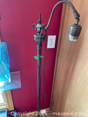 MaxSold Auction: Metal Floor Lamp with Ornate Design - Addington Highlands (Ontario, Canada) PARTNER MANAGED Downsizing Online Auction - Highway 41