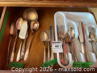 MaxSold Auction: Silver and Silver Plate Cutlery Stamped 800 and WMF - Addington Highlands (Ontario, Canada) PARTNER MANAGED Downsizing Online Auction - Highway 41