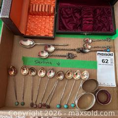 MaxSold Auction: Sterling spoons and napkin rings, and more - Addington Highlands (Ontario, Canada) PARTNER MANAGED Downsizing Online Auction - Highway 41