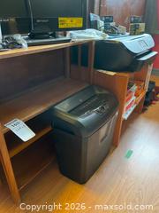 MaxSold Auction: Wooden Shelving Units with Mixed Woodgrain Finish, Contents Not Included - Addington Highlands (Ontario, Canada) PARTNER MANAGED Downsizing Online Auction - Highway 41