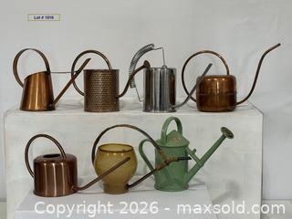 MaxSold Auction: Assorted small watering can collection - Parma (New York, USA) SELLER MANAGED Reseller Online Auction - Upton Street