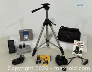 MaxSold Auction: Canon EOS Rebel Camera - Parma (New York, USA) SELLER MANAGED Reseller Online Auction - Upton Street