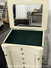 MaxSold Auction: Jewelry Armoire - Parma (New York, USA) SELLER MANAGED Reseller Online Auction - Upton Street