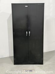 MaxSold Auction: Metal storage cabinet #1 - Parma (New York, USA) SELLER MANAGED Reseller Online Auction - Upton Street