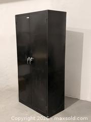 MaxSold Auction: Metal storage cabinet #1 - Parma (New York, USA) SELLER MANAGED Reseller Online Auction - Upton Street