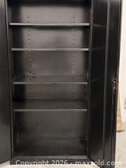 MaxSold Auction: Metal storage cabinet #1 - Parma (New York, USA) SELLER MANAGED Reseller Online Auction - Upton Street