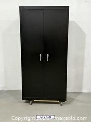 MaxSold Auction: Metal storage cabinet #2 - Parma (New York, USA) SELLER MANAGED Reseller Online Auction - Upton Street