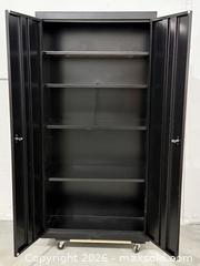 MaxSold Auction: Metal storage cabinet #2 - Parma (New York, USA) SELLER MANAGED Reseller Online Auction - Upton Street