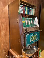MaxSold Auction: Golden Nugget 5¢ (Nickel) Slot Machine - Langley (British Columbia, Canada) SELLER MANAGED Estate Sale Online Auction -  244 Street