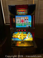 MaxSold Auction: Sindbad Adventure Slot Machine Full-Size Arcade Cabinet - Langley (British Columbia, Canada) SELLER MANAGED Estate Sale Online Auction -  244 Street