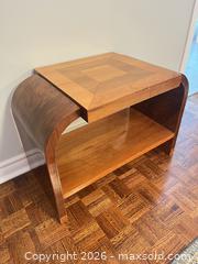 MaxSold Auction: Art Deco Side Table - Vaughan (Ontario, Canada) SELLER MANAGED Downsizing Online Auction - Andy Crescent