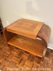 MaxSold Auction: Art Deco Side Table - Vaughan (Ontario, Canada) SELLER MANAGED Downsizing Online Auction - Andy Crescent