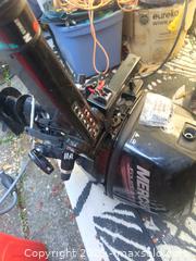 MaxSold Auction: 2017 Mercury 9.9 Four-Stroke Long Shaft Outboard  - Saanich (British Columbia, Canada) SELLER MANAGED Downsizing Online Auction - Tillicum Road