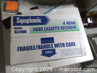 MaxSold Auction: symphonic vcr  - Upper Moreland Township (Pennsylvania, USA) SELLER MANAGED Charity/Fundraising Online Auction - Davisville Road
