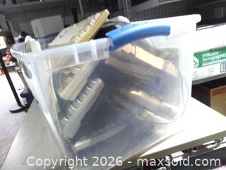 MaxSold Auction: tote of keyboards  - Upper Moreland Township (Pennsylvania, USA) SELLER MANAGED Charity/Fundraising Online Auction - Davisville Road