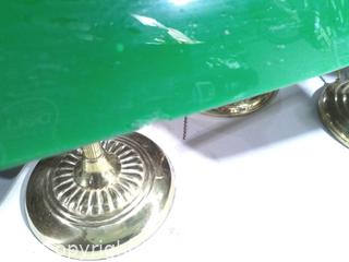 MaxSold Auction: vintage bankers desk lamps - Upper Moreland Township (Pennsylvania, USA) SELLER MANAGED Charity/Fundraising Online Auction - Davisville Road
