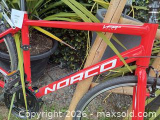 MaxSold Auction: Norco VFR Medium Coral Hybrid/Commuter Bike - Saanich (British Columbia, Canada) SELLER MANAGED Downsizing Online Auction - Glanford Avenue