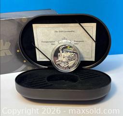 MaxSold Auction: 2002 D-10 Train Transportation Series $20 Coin - Lincoln (Ontario, Canada) SELLER MANAGED Downsizing Online Auction - Bartlett Road - Beamsville (STORAGE)