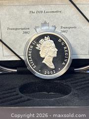 MaxSold Auction: 2002 D-10 Train Transportation Series $20 Coin - Lincoln (Ontario, Canada) SELLER MANAGED Downsizing Online Auction - Bartlett Road - Beamsville (STORAGE)