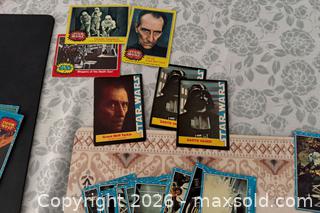 MaxSold Auction: 1977 Topps Star Wars Blue Series 1 Complete Set 1-66  - San Jose (California, USA) SELLER MANAGED Downsizing Online Auction - Clarita Avenue