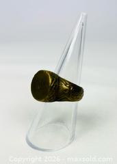 MaxSold Auction: Ancient Bronze Ring with Geometric Scrollwork | Circa 1st–3rd Century CE - Maxsold Signature - Museum-Quality Artifacts, Ancient Antiquities and Collector Finds (CAN and US Shipping)