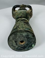 MaxSold Auction: Ancient Chinese Horned Guardian Pottery Figure in Silk Presentation Case | Han Dynasty - Maxsold Signature - Museum-Quality Artifacts, Ancient Antiquities and Collector Finds (CAN and US Shipping)
