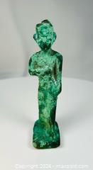 MaxSold Auction: Ancient Egyptian Bronze Votive Statuette | Late Period Temple Offering | Circa 664–30 BCE - Maxsold Signature - Museum-Quality Artifacts, Ancient Antiquities and Collector Finds (CAN and US Shipping)