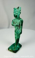 MaxSold Auction: Ancient Egyptian Bronze Votive Statuette | Late Period Temple Offering | Circa 664–30 BCE - Maxsold Signature - Museum-Quality Artifacts, Ancient Antiquities and Collector Finds (CAN and US Shipping)