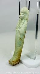 MaxSold Auction: Ancient Egyptian | Faience Ushabti | Circa 664–300 BCE - Maxsold Signature - Museum-Quality Artifacts, Ancient Antiquities and Collector Finds (CAN and US Shipping)