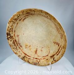 MaxSold Auction: Ancient Pre-Columbian | Ceramic Bowl with Ochre Decoration | Circa 300 BCE–900 CE - Maxsold Signature - Museum-Quality Artifacts, Ancient Antiquities and Collector Finds (CAN and US Shipping)